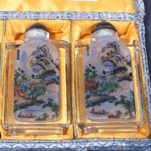 CHINESE GLASS BOTTLES