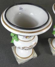 PAIR FRENCH VASES CIRCA 1860