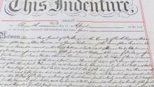 INTERESTING ANTIQUE CANADIAN INDENTURES