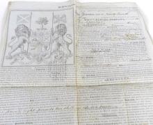 INTERESTING ANTIQUE CANADIAN INDENTURES