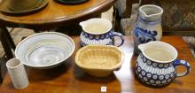 BOX LOT OF POTTERY