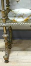 ART NOUVEAU BRASS ETAGERE