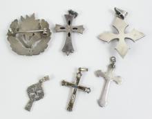 BROOCH, PENDANTS