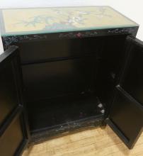 PAINTED ASIAN BAR CABINET