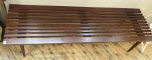 RETRO WOOD SLAT COFFEE TABLE