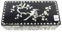 MOTHER-OF-PEARL INLAID BOX