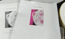 ANTIQUE MEISSEN DINNERWARE SET