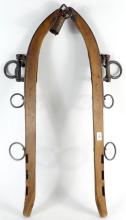 ANTIQUE HORSE COLLAR HAMES