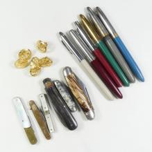 PINS, PENS & KNIVES