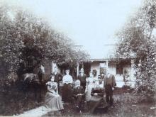 TWO PHOTOGRAPHS INCLUDING LONDON HUNT CLUB