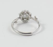 LADIES' STERLING SILVER RING