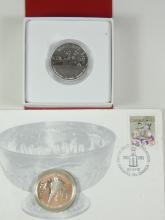 2 CANADIAN SILVER COMMEMORATIVES