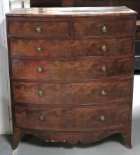 BOWFRONT CHEST OF DRAWERS