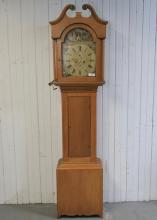 PINE LONGCASE CLOCK