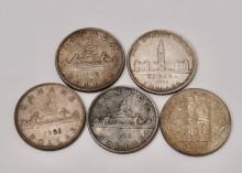 CANADIAN SILVER DOLLARS