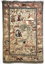 TABRIZ PICTORIAL RUG