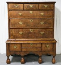QUEEN ANNE CHEST ON STAND