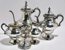 STERLING TEA SET