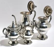 STERLING TEA SET