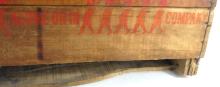 I.B.C. ROOT BEER & WISHING WELL WOOD CRATES