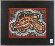 AUSTRALIAN INDIGENOUS DOT PAINTING