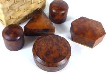 OLIVE WOOD BOXES