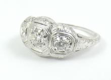 EDWARDIAN DIAMOND RING
