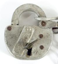 ANTIQUE RAILWAY LOCK