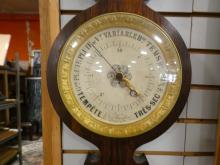 FRENCH ROSEWOOD WALL BAROMETER