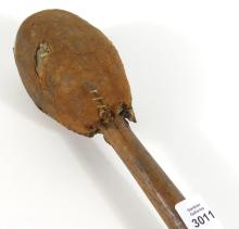 EARLY INDIGENOUS DRUM BEATER CIRCA 1880