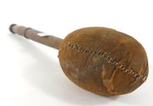 EARLY INDIGENOUS DRUM BEATER CIRCA 1880