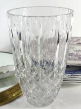 CRYSTAL VASE, SEMI-PORCELAIN, ETC.