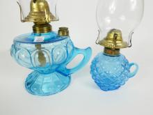 2 OIL LAMPS