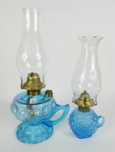 2 OIL LAMPS