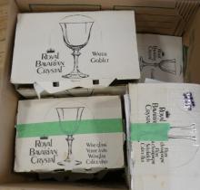 ROYAL BAVARIAN CRYSTAL STEMWARE
