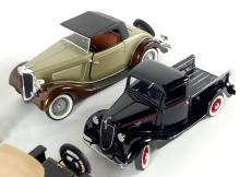 FOUR DIE-CAST CAR MODELS