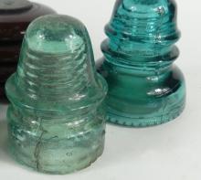 ANTIQUE GLASS INSULATORS