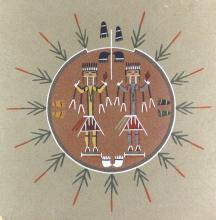 NAVAJO SANDPAINTING