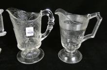 7 PATTERN GLASS CREAMERS