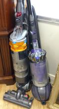 TWO DYSON UPRIGHT VACUUMS