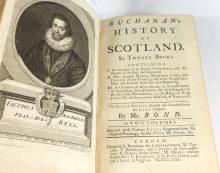 BUCHANAN’S HISTORY OF SCOTLAND 1722