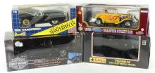 FOUR DIE-CAST MODELS