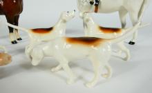 BESWICK 8-PIECE FOX HUNTING SET