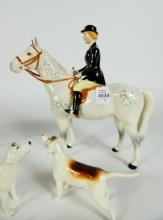 BESWICK 8-PIECE FOX HUNTING SET