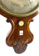 GEORGIAN PERIOD BAROMETER