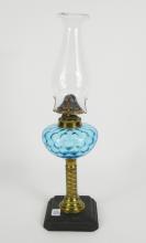 ANTIQUE COMPOSITE OIL LAMP