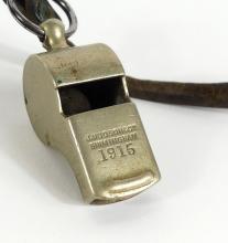 1915 BRITISH ARMY WWI WHISTLE