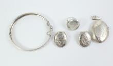 SUITE STERLING SILVER JEWELLERY