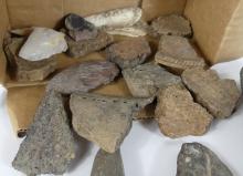 COLLECTION OF ARROWHEADS, ETC.