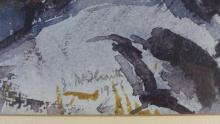 1956 CANADIAN SCHOOL WATERCOLOUR